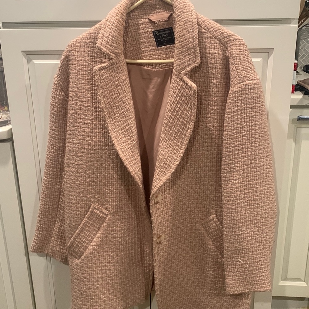 Abercrombie & Fitch women’s tweed peacoat